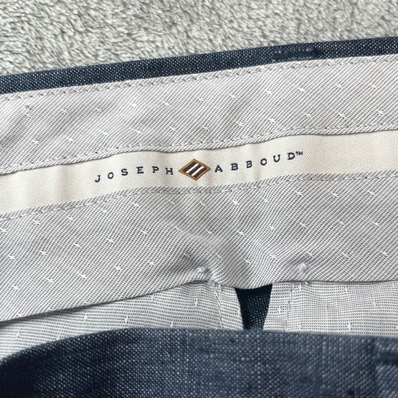 Joseph‎ Abboud Men's Dress Pants Navy Blue Linen ANGELICO Size 34
Inseam 28 - Picture 8 of 8